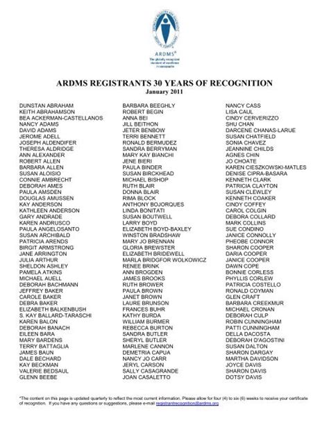 ardms directory of registrants
